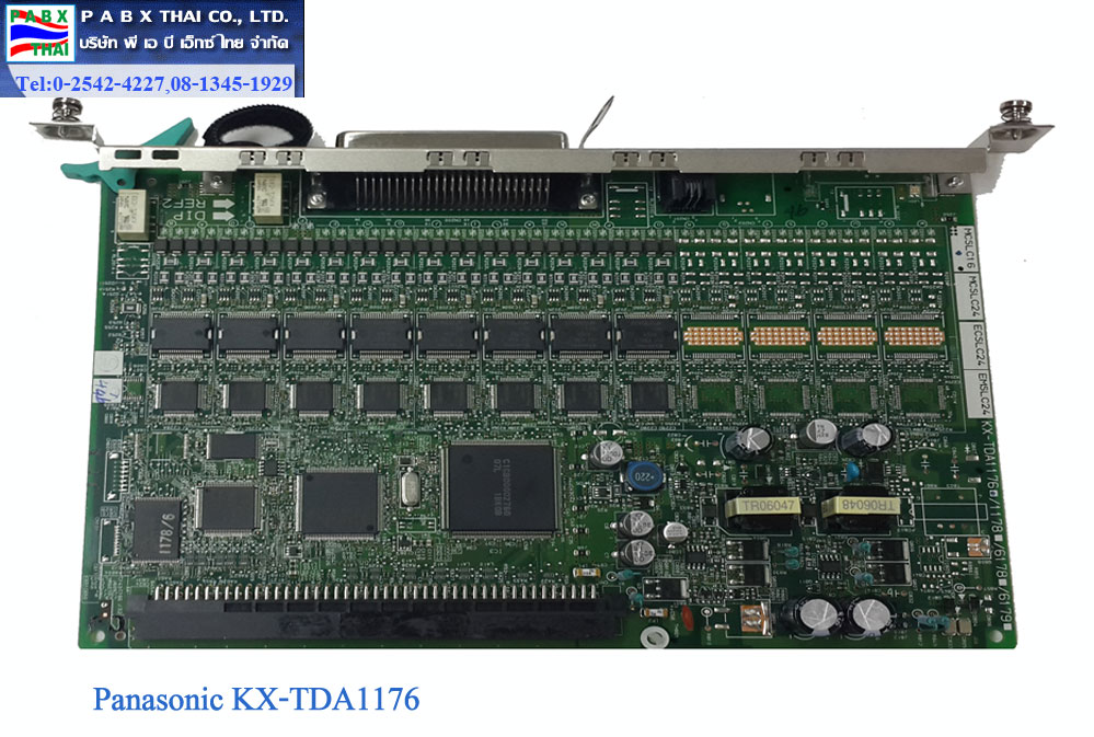 Panasonic KX-TDA1176X Card 16 Ext. Caller ID + MSG Lamp การ์ด 16 สายใน แบบโชว์เบอร์ ไฟข้อความ